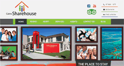 Desktop Screenshot of cairns-sharehouse.com